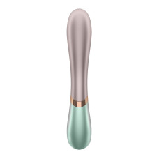 Смарт-вібратор-кролик з підігрівом, зелений Satisfyer Hot Lover Green