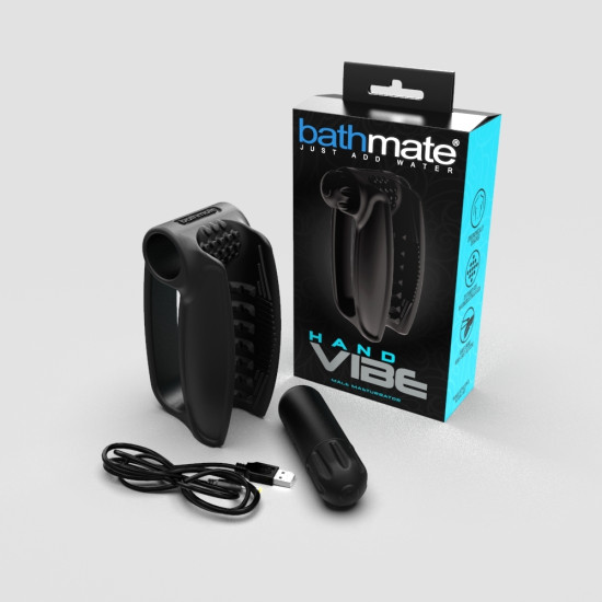 Мастурбатор с вибропулей на 10 режимов Bathmate Hand Vibe