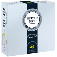 Презервативи для пеніса довжиною 9,5-10 см, 36 шт Mister Size - pure feel 49