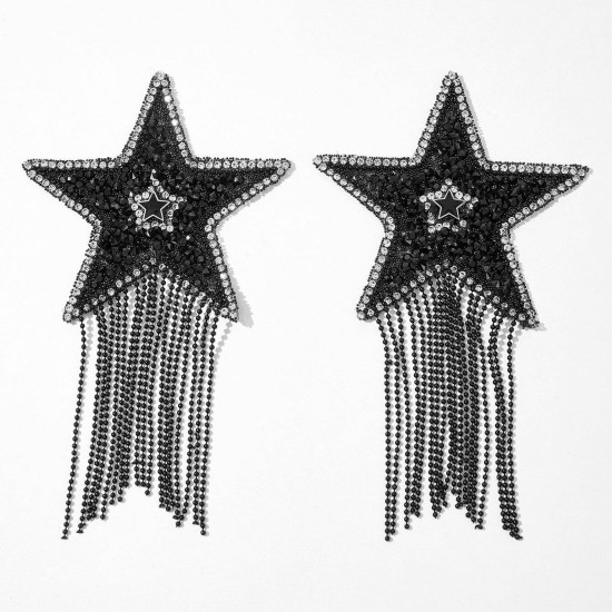 Пестисы, чёрные JSY Nipple Sticker RT236112 Black