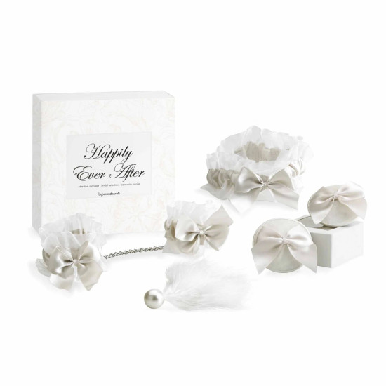 Подарочный набор, 4 аксессуара для удовольствия Bijoux Indiscrets Happily Ever After, White Label