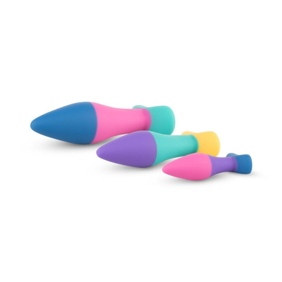 Набір анальних пробок, діаметр 2,9 см, 3,9 см, 5 см PMV20 Koda Butt Plug Set