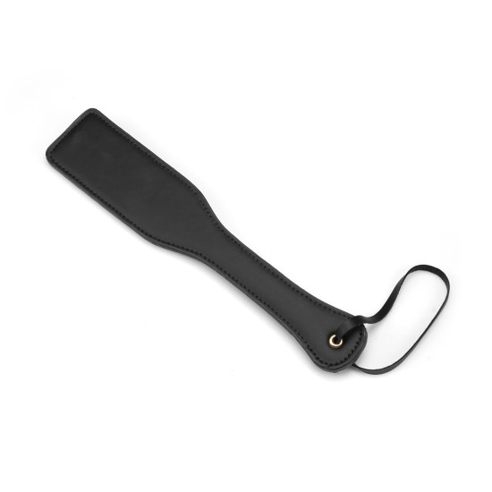 Паддл 32 см из экокожи Liebe Seele Black Organosilicon Paddle