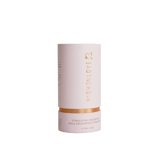 Возбуждающие капли для клитора с маслом семян конопли HighOnLove Stimulating Gel O Oil, 30 ml