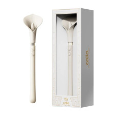 Вібромасажер у вигляді квітки, білий Zalo Calla Ivory White