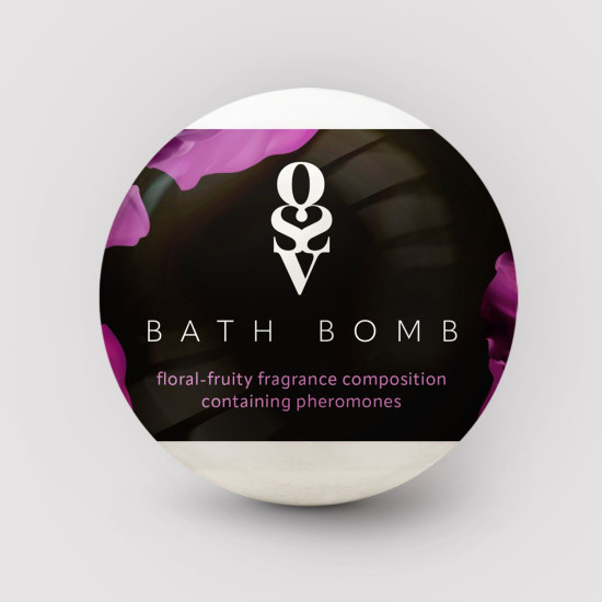Бомбочка для ванны с феромонами, цветочно-фруктовый аромат Obsessive Bath Bomb Floral - Fruity, 100 г