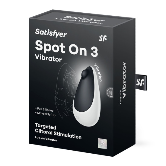 Вибратор, черный Satisfyer Spot On 3 Black