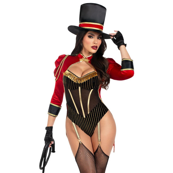 Костюм циркачки-боди Leg Avenue Ravishing Ringmaster Bodysuit, L
