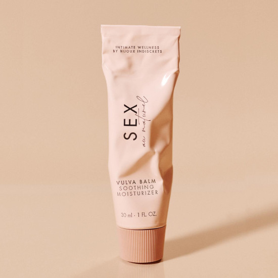 Увлажняющий и успокаивающий бальзам для вульвы Bijoux Indiscrets Sex Au Naturel Vulva Balm Soothing Moisturizer, 30 ml