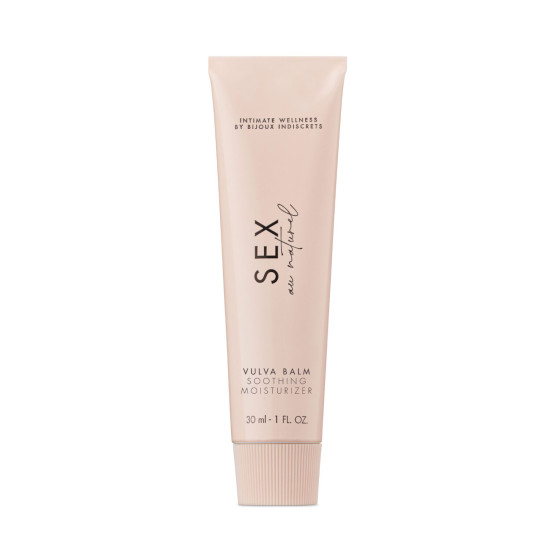Увлажняющий и успокаивающий бальзам для вульвы Bijoux Indiscrets Sex Au Naturel Vulva Balm Soothing Moisturizer, 30 ml