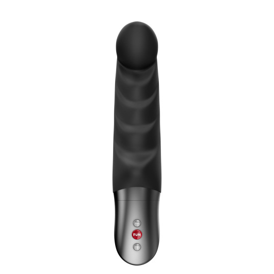 Вибратор на батарейках, 10 режимов, черный Fun Factory Abby G Black