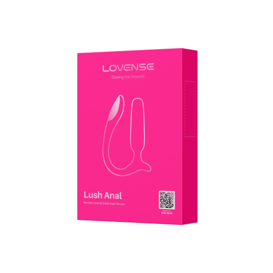 Дуже потужна анальна смарт-вібропробка з Led-підсвічуванням Lovense Lush Anal