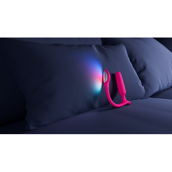 Дуже потужна анальна смарт-вібропробка з Led-підсвічуванням Lovense Lush Anal