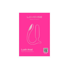 Дуже потужна анальна смарт-вібропробка з Led-підсвічуванням Lovense Lush Anal