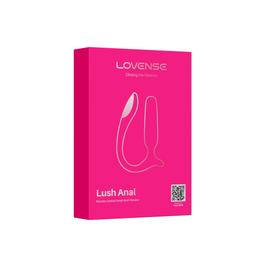 Дуже потужна анальна смарт-вібропробка з Led-підсвічуванням Lovense Lush Anal