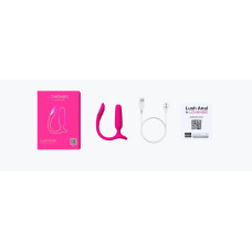 Дуже потужна анальна смарт-вібропробка з Led-підсвічуванням Lovense Lush Anal