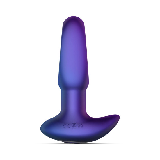 Анальна пробка з віброязичком Hueman Voyager Butt Plug With Tapping