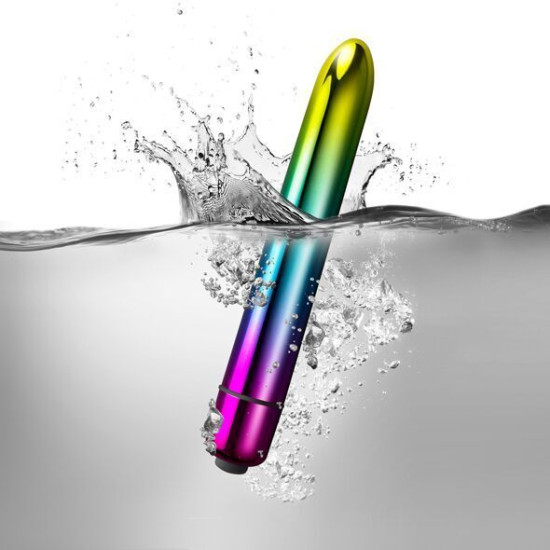 Вібратор Rocks Off RO-140mm Prism Rainbow (м'ята упаковка!!!) Вібратор Rocks Off RO-140mm Prism Rainbow (м'ята упаковка!!! )