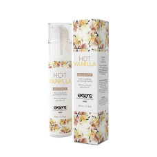 Їстівна масажна олія зі смаком ванілі та розігріваючим ефектом EXSENS Hot Vanilla, 50 ml