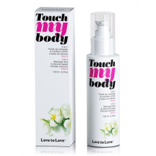 Зволожувальний гель для сексу і масажу 2-в-1 з ароматом моной Love To Love TOUCH MY BODY Monoi, 100 ml