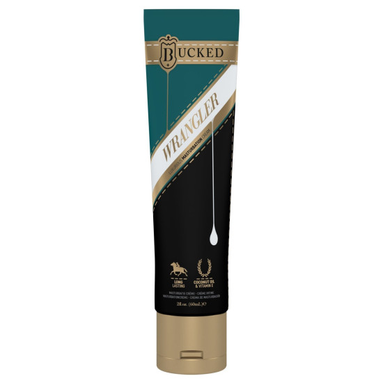 Крем-смазка для мастурбации с витамином Е и кокосовым маслом JO Bucked Wrangler, 60 ml
