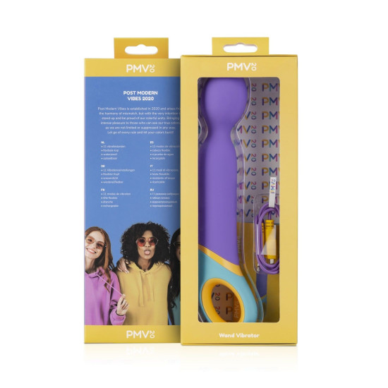 Вібромасажер у формі мікрофона PMV20 Base Wand Vibrator