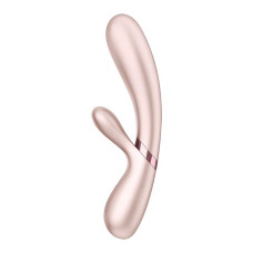 Смарт-вібратор-кролик з підігрівом, сріблястий Satisfyer Hot Lover Silver