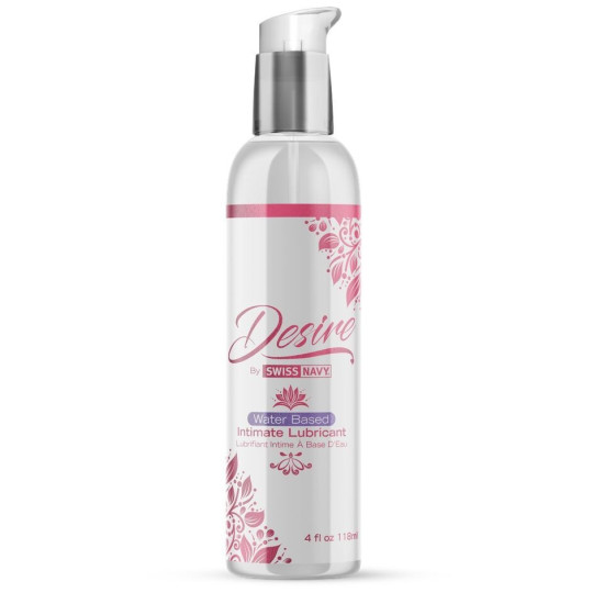 Интимная смазка без липкости на водной основе Desire by Swiss Navy, 118 ml
