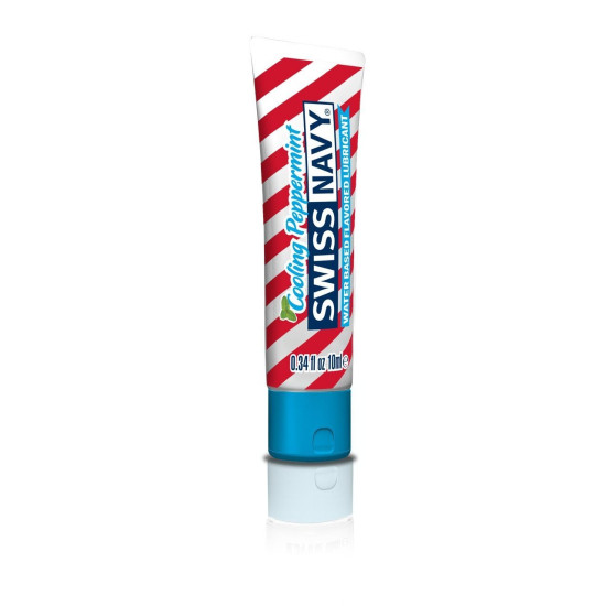 Оральный лубрикант со вкусом мяты на водной основе Swiss Navy Cooling Peppermint, 10 ml