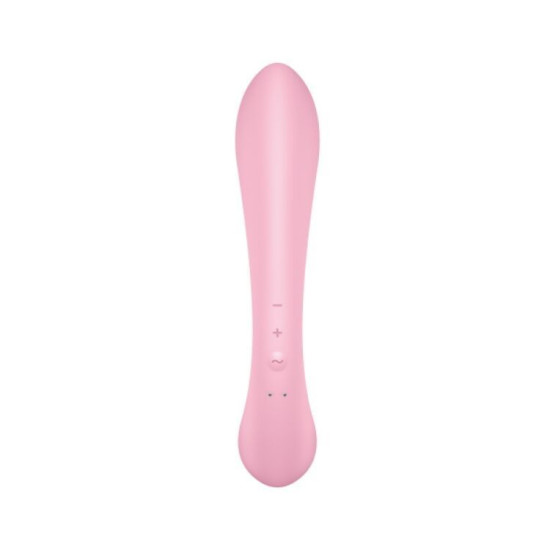 Вібратор-кролик, рожевий Satisfyer Triple Oh Pink
