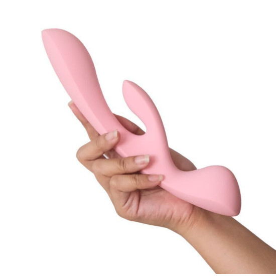 Вібратор-кролик, рожевий Satisfyer Triple Oh Pink