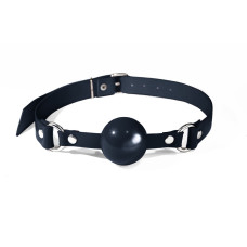 Силиконовый кляп, черный Feral Feelings Silicon Ball Gag Black/Black