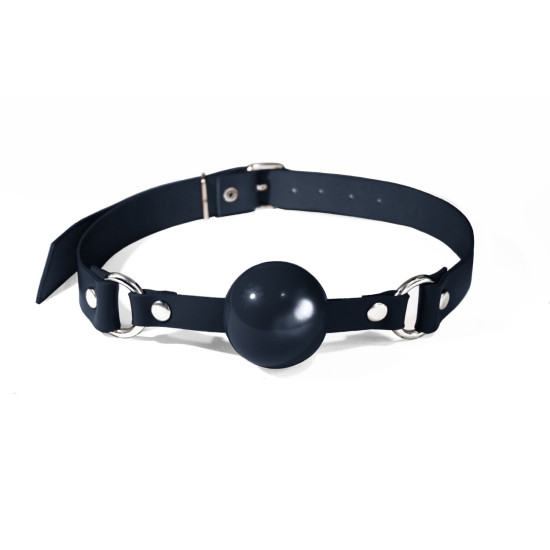 Силіконовий кляп, чорний Feral Feelings Silicon Ball Gag Black/Black