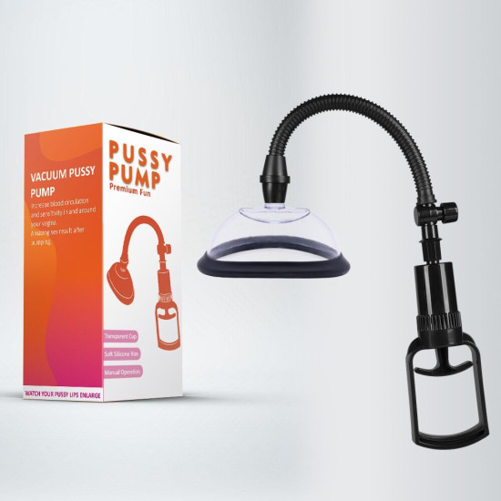 Вакуумная помпа для вульвы, 13 см Pussy Pump Premium Fun L