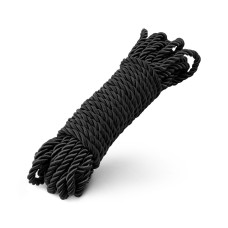 Хлопковая веревка для кинбаку, чёрная Bedroom Fantasies Kinbaku Bondage Rope Cotton, 10 м
