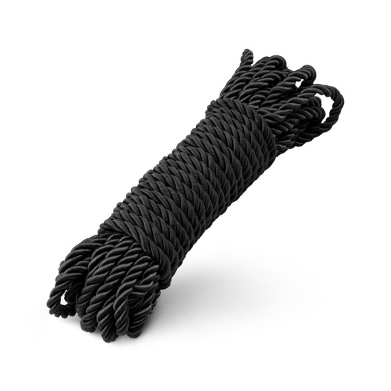 Хлопковая веревка для кинбаку, чёрная Bedroom Fantasies Kinbaku Bondage Rope Cotton, 10 м
