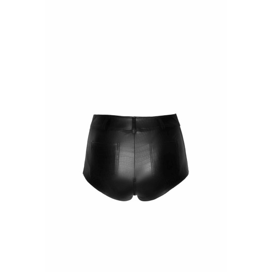Шортики з принтом крокодила і мокрим ефектом Noir Handmade F318 Wild Crocodile Printed Wetlook Shorts, XL