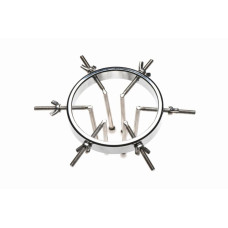 Анальний розширювач з нержавіючої сталі Master Series Oculus Stainless Steel Anal Explorer