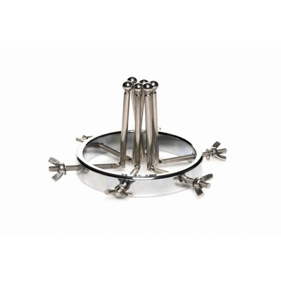 Анальний розширювач з нержавіючої сталі Master Series Oculus Stainless Steel Anal Explorer