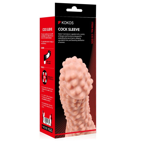 Насадка на член Kokos Cock Sleeve CS 004, M