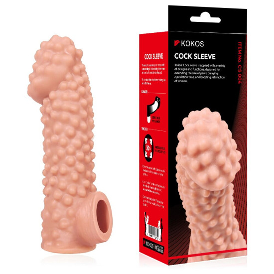 Насадка на член Kokos Cock Sleeve CS 004, M