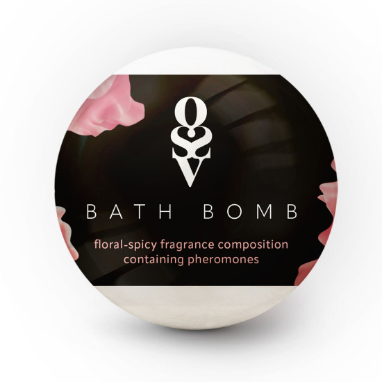 Бомбочка для ванны с феромонами, восточный пряный аромат Obsessive Bath Bomb Floral - Spicy, 100 г
