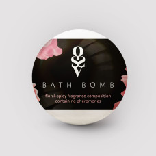 Бомбочка для ванни з феромонами, східний пряний аромат Obsessive Bath Bomb Floral - Spicy, 100 г