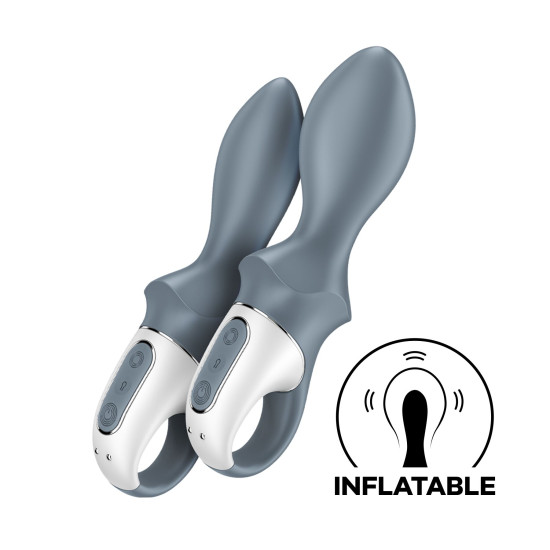 Анальный вибратор с функцией надувания Satisfyer Air Pump Booty 1