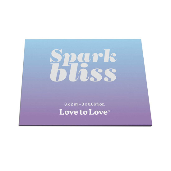 Набор пробников стимуляторов для пар Love To Love Spark Bliss 3 х 2, ml