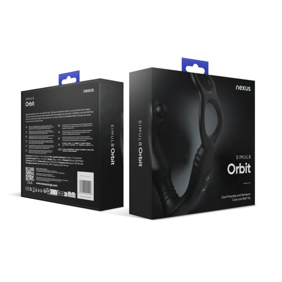 Стимулятор простати з ерекційним кільцем Nexus Simul8 Orbit Edition