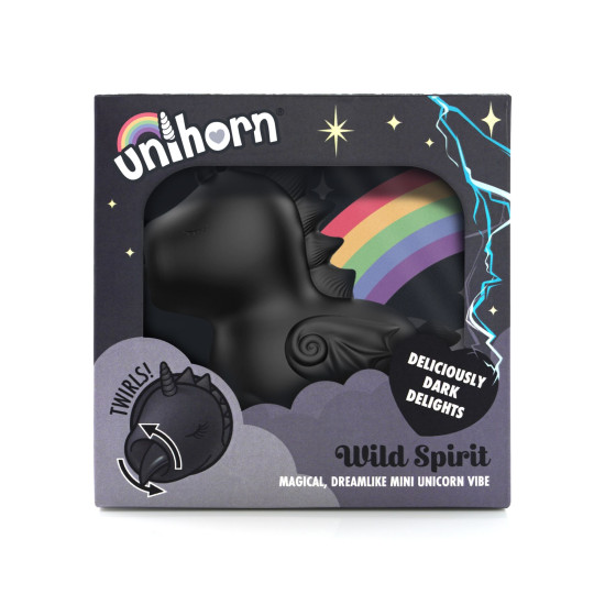 Вибратор-единорожка с ласкающим язычком Unihorn Wild Spirit