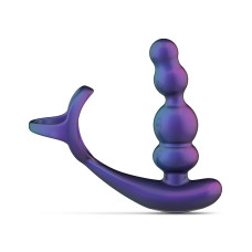 Анальний вібратор з ерекційним кільцем Hueman Stellar Force Anal Beads with Cockring