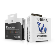 Анальний вібратор з ерекційним кільцем Hueman Stellar Force Anal Beads with Cockring