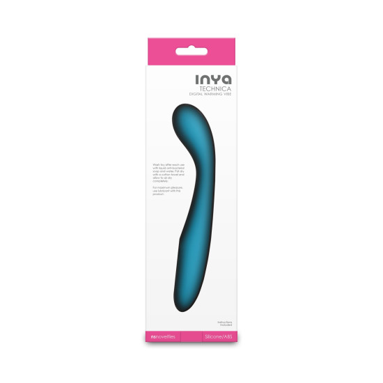 Вібратор, бірюзовий NS Novelties INYA - Technica - Teal